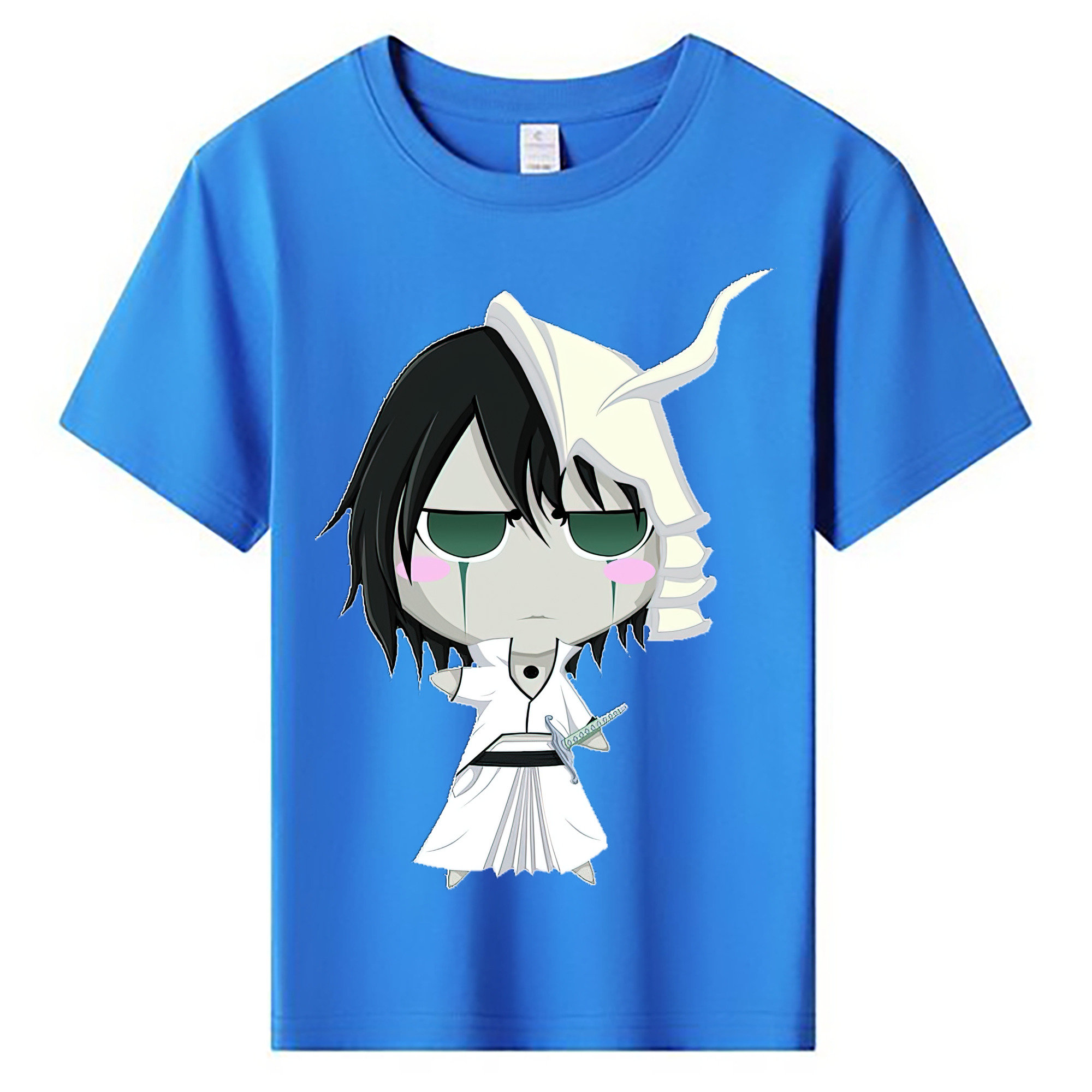 （画像用） ブリーチ ウルキオラ·シファー BLEACH Ulquiorra cifer 綿100％キッズTシャツ（フロントプリント）
